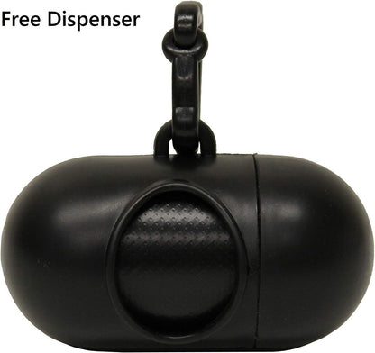 Dog Waste Bags with Dispenser, 18 Refill Rolls, 270 Counts