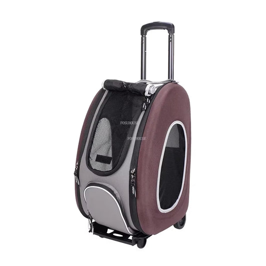 Pawporta 4-In-1 Foldable Pet Stroller – the Stylish Ride for Pets on the Go