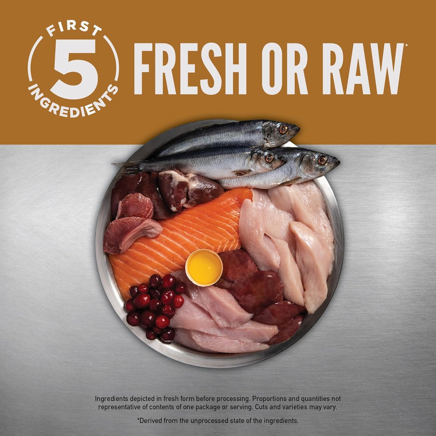 ® Dry Original Cat Food Premium, High Protein, Fresh & Raw Animal Ingredients, 4Lb